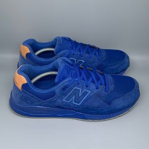 New Balance 530 Blue Suede Shoes‎ Men's Sz 13